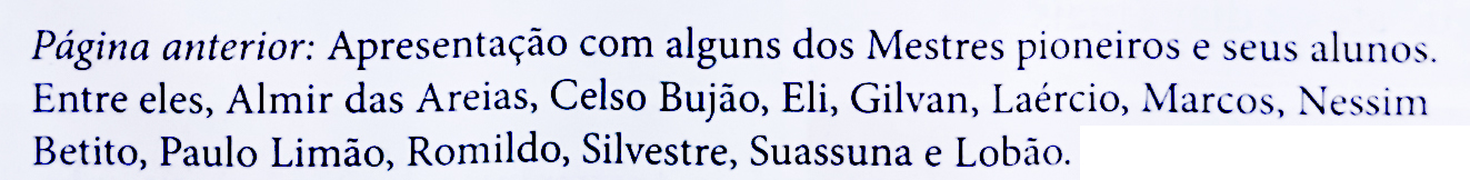 Pagina 101 do livro sobre apresentacao no Clube Uniao Recreativo