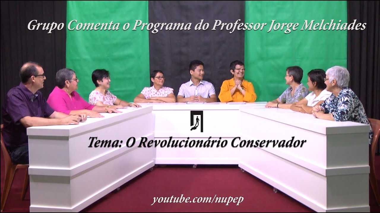 Grupo comenta aulas do Professor Jorge Melchiades